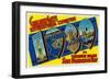 San Francisco, CA - Golden Gate InterNational Expo-Lantern Press-Framed Art Print