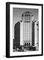 San Francisco, CA Mark Hopkins Hotel Photograph - San Francisco, CA-Lantern Press-Framed Art Print