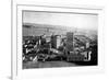 San Francisco, CA Oakland Bay Bridge from Russ Bldg. Photograph - San Francisco, CA-Lantern Press-Framed Art Print