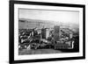 San Francisco, CA Oakland Bay Bridge from Russ Bldg. Photograph - San Francisco, CA-Lantern Press-Framed Art Print