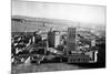 San Francisco, CA Oakland Bay Bridge from Russ Bldg. Photograph - San Francisco, CA-Lantern Press-Mounted Art Print