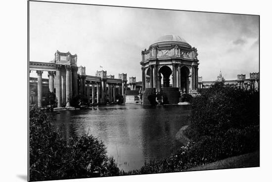 San Francisco, CA Palace of Fine Arts Exposition Photograph - San Francisco, CA-Lantern Press-Mounted Art Print