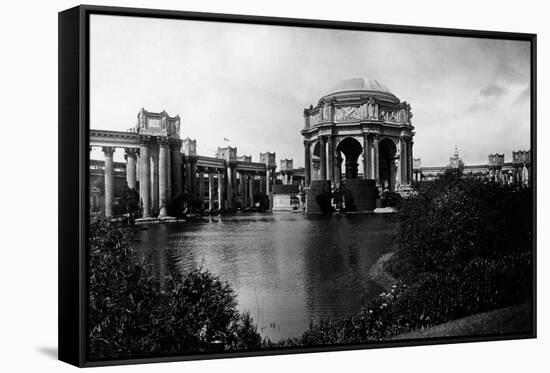 San Francisco, CA Palace of Fine Arts Exposition Photograph - San Francisco, CA-Lantern Press-Framed Stretched Canvas