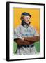San Francisco, CA, San Francisco Pacific Coast League, Williams, Baseball Card-Lantern Press-Framed Art Print