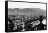 San Francisco, CA View of Bay from Telegraph Hill Photograph - San Francisco, CA-Lantern Press-Framed Stretched Canvas