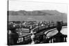 San Francisco, CA View of Bay from Telegraph Hill Photograph - San Francisco, CA-Lantern Press-Stretched Canvas