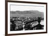 San Francisco, CA View of Bay from Telegraph Hill Photograph - San Francisco, CA-Lantern Press-Framed Art Print