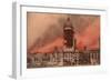 San Francisco, CA - View of City Hall After Earthquake-Lantern Press-Framed Art Print