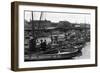 San Francisco, CA View of Fisherman's Wharf Photograph - San Francisco, CA-Lantern Press-Framed Art Print