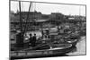 San Francisco, CA View of Fisherman's Wharf Photograph - San Francisco, CA-Lantern Press-Mounted Art Print