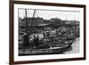 San Francisco, CA View of Fisherman's Wharf Photograph - San Francisco, CA-Lantern Press-Framed Premium Giclee Print