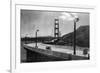 San Francisco, CA View of Golden Gate Bridge Photograph - San Francisco, CA-Lantern Press-Framed Art Print
