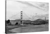 San Francisco, CA View of Golden Gate Bridge Photograph - San Francisco, CA-Lantern Press-Stretched Canvas