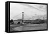 San Francisco, CA View of Golden Gate Bridge Photograph - San Francisco, CA-Lantern Press-Framed Stretched Canvas