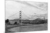 San Francisco, CA View of Golden Gate Bridge Photograph - San Francisco, CA-Lantern Press-Mounted Art Print