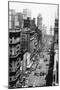 San Francisco, CA View of Market Street Photograph - San Francisco, CA-Lantern Press-Mounted Art Print