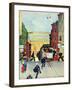 "San Francisco Cable Car," September 29, 1945-Mead Schaeffer-Framed Giclee Print