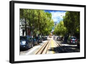 San Francisco Cable Car-Philippe Hugonnard-Framed Giclee Print