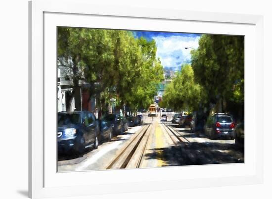 San Francisco Cable Car-Philippe Hugonnard-Framed Giclee Print