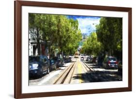 San Francisco Cable Car-Philippe Hugonnard-Framed Giclee Print