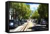 San Francisco Cable Car-Philippe Hugonnard-Framed Stretched Canvas