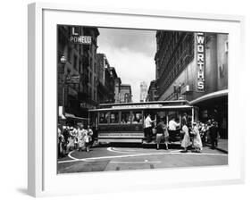 San Francisco: Cable Car-null-Framed Giclee Print