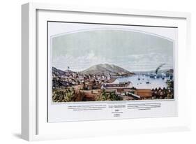 San Francisco, California, 1849-Henry Firks-Framed Giclee Print