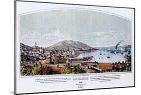San Francisco, California, 1849-Henry Firks-Mounted Giclee Print