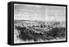 San Francisco, California, 19th Century-Landelot-Theodore Turpin De Crisse-Framed Stretched Canvas