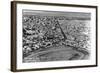 San Francisco, California - City Aerial from Twin Peaks Road Loop-Lantern Press-Framed Art Print