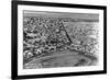 San Francisco, California - City Aerial from Twin Peaks Road Loop-Lantern Press-Framed Art Print