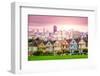 San Francisco, California Cityscape at Alamo Square.-SeanPavonePhoto-Framed Photographic Print