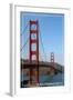 San Francisco, California - Golden Gate Bridge Day-Lantern Press-Framed Art Print