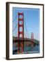 San Francisco, California - Golden Gate Bridge Day-Lantern Press-Framed Art Print