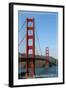 San Francisco, California - Golden Gate Bridge Day-Lantern Press-Framed Art Print