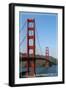 San Francisco, California - Golden Gate Bridge Day-Lantern Press-Framed Art Print