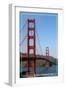 San Francisco, California - Golden Gate Bridge Day-Lantern Press-Framed Art Print