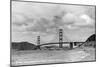 San Francisco, California - Golden Gate Bridge from Baker's Beach-Lantern Press-Mounted Art Print