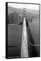 San Francisco, California - Golden Gate Bridge from Bridge Pinnacle-Lantern Press-Framed Stretched Canvas