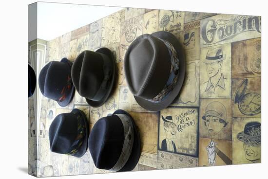 San Francisco, California Haight Ashbury District, Hat Store Interior-Julien McRoberts-Stretched Canvas
