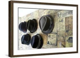 San Francisco, California Haight Ashbury District, Hat Store Interior-Julien McRoberts-Framed Photographic Print