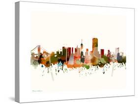 San Francisco California Mark 2-Mark Ashkenazi-Stretched Canvas