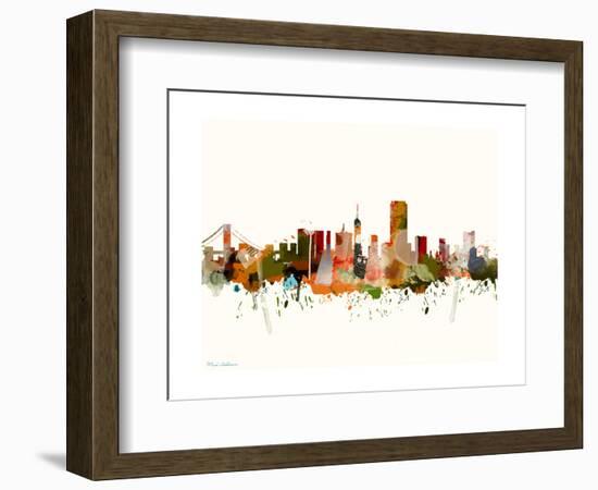 San Francisco California Mark 2-Mark Ashkenazi-Framed Giclee Print