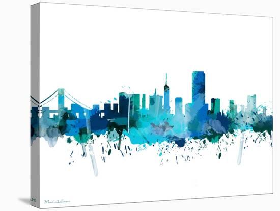 San Francisco California Mark-Mark Ashkenazi-Stretched Canvas