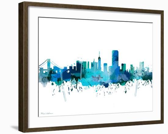 San Francisco California Mark-Mark Ashkenazi-Framed Giclee Print