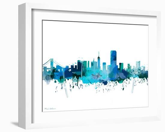 San Francisco California Mark-Mark Ashkenazi-Framed Giclee Print