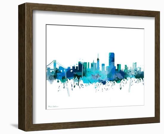 San Francisco California Mark-Mark Ashkenazi-Framed Giclee Print