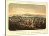 San Francisco, California - Panoramic Map No. 2-Lantern Press-Stretched Canvas