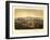 San Francisco, California - Panoramic Map No. 2-Lantern Press-Framed Art Print