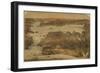 San Francisco, California - Panoramic Map No. 3-Lantern Press-Framed Art Print